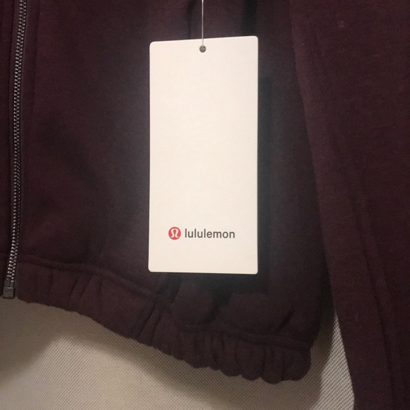 NWT Lululemon Plush Times Jacket Sz 10 - Picture 7 of 7